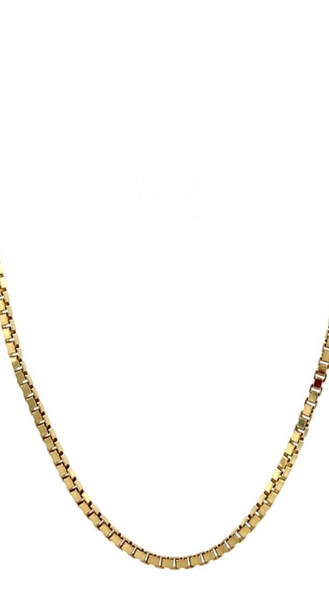 Vintage 14K Gold Venetian Necklace